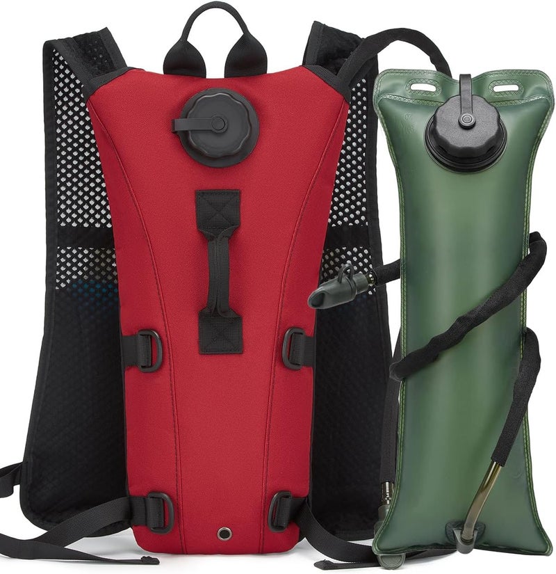 ATBP Running Hydration Vest Pack Tactical 3L Water Bladder Backpack Bag for Cycling Marathon Hiking Daypack Men & Women - Image 1